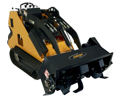 mini skid steer rotary tiller|mini skid steer rototiller.